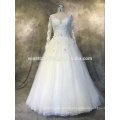 New arrival product wholesale Beautiful Fashion bride reception dress see through